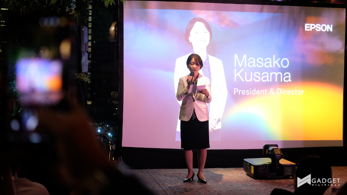 Epson Lifestudio series projectors PH launch Masako Kusama