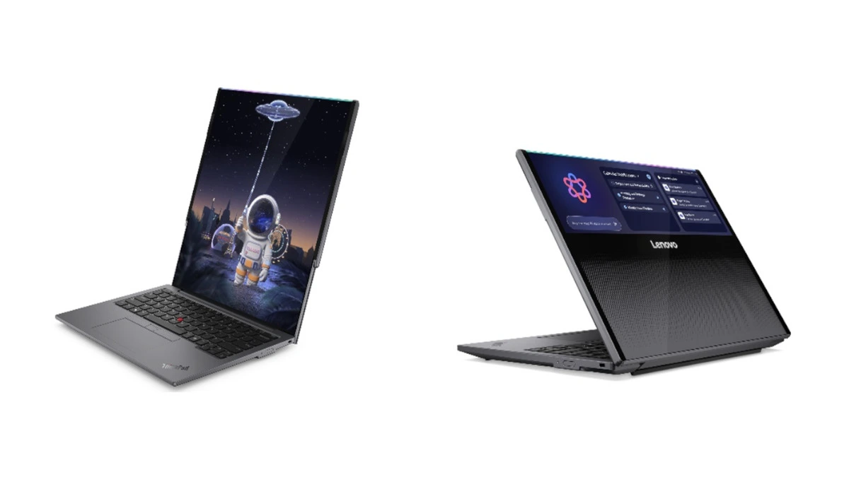 Lenovo ThinkPad Rollable XD Concept CES 2026 1