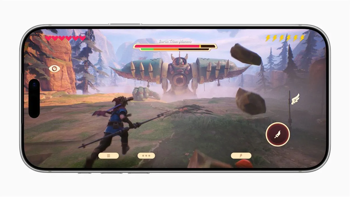 Apple Arcade Oceanhorn 3 boss fight
