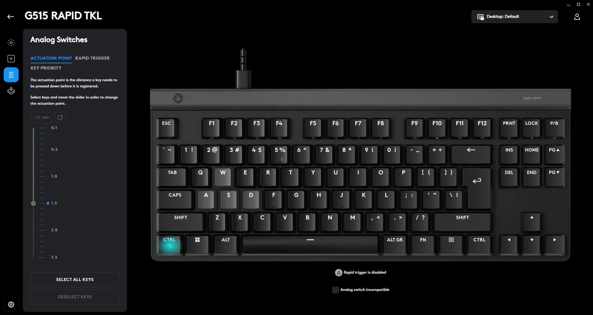 Logitech G515 Rapid TKL Review 10