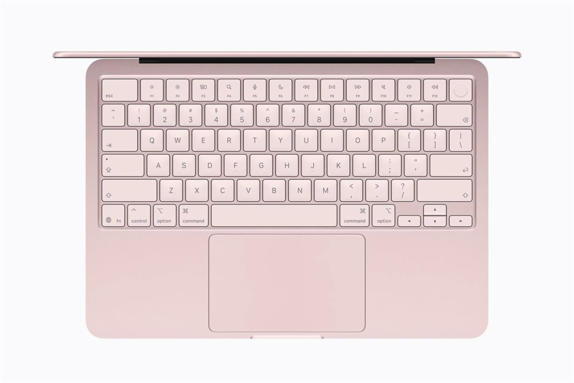 Apple MacBook Neo keyboard and trackpad 260304