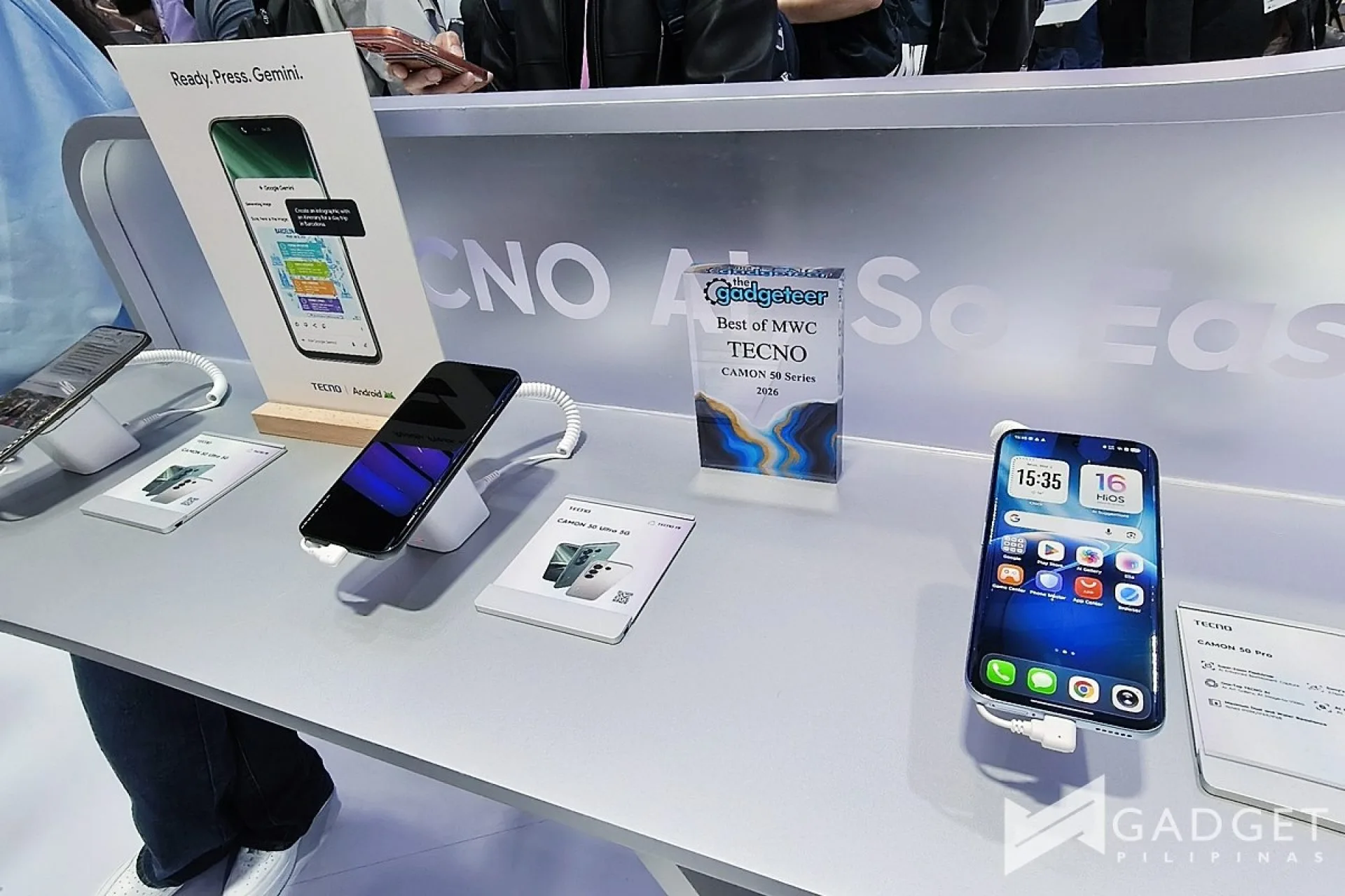 MWC 2026 TECNO CAMON 50 Series Booth