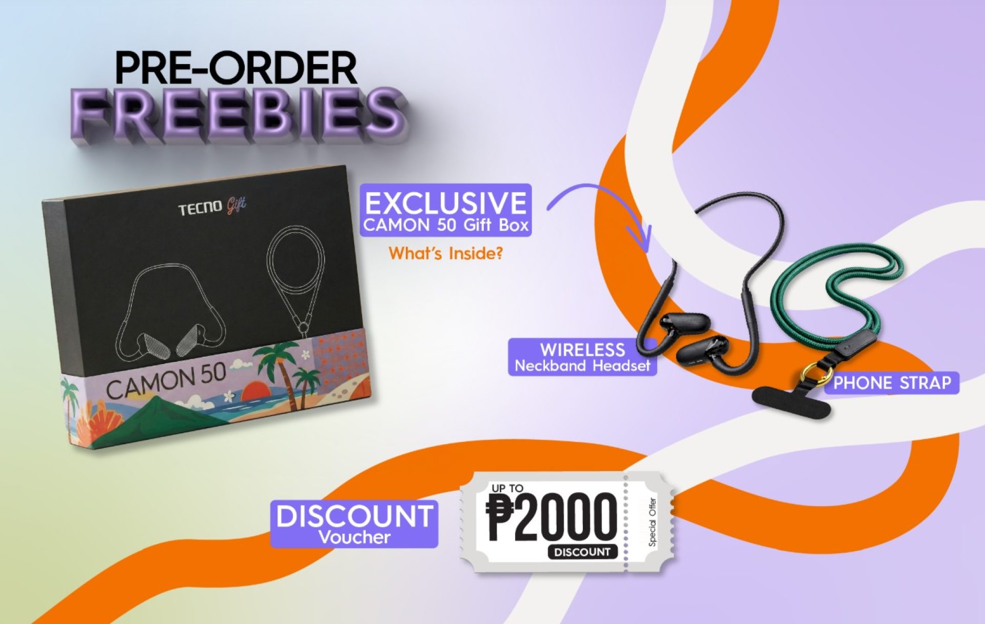 TECNO CAMON 50 Series Pre Order Philippines 2
