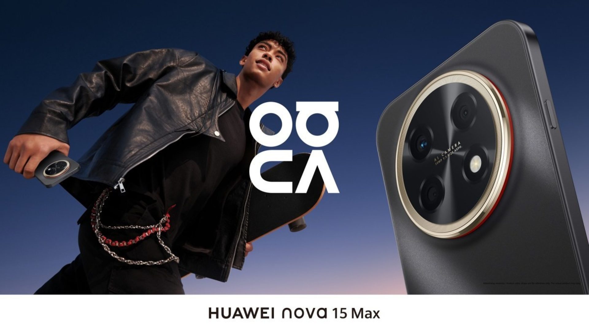 HUAWEI nova 15 Max teaser black