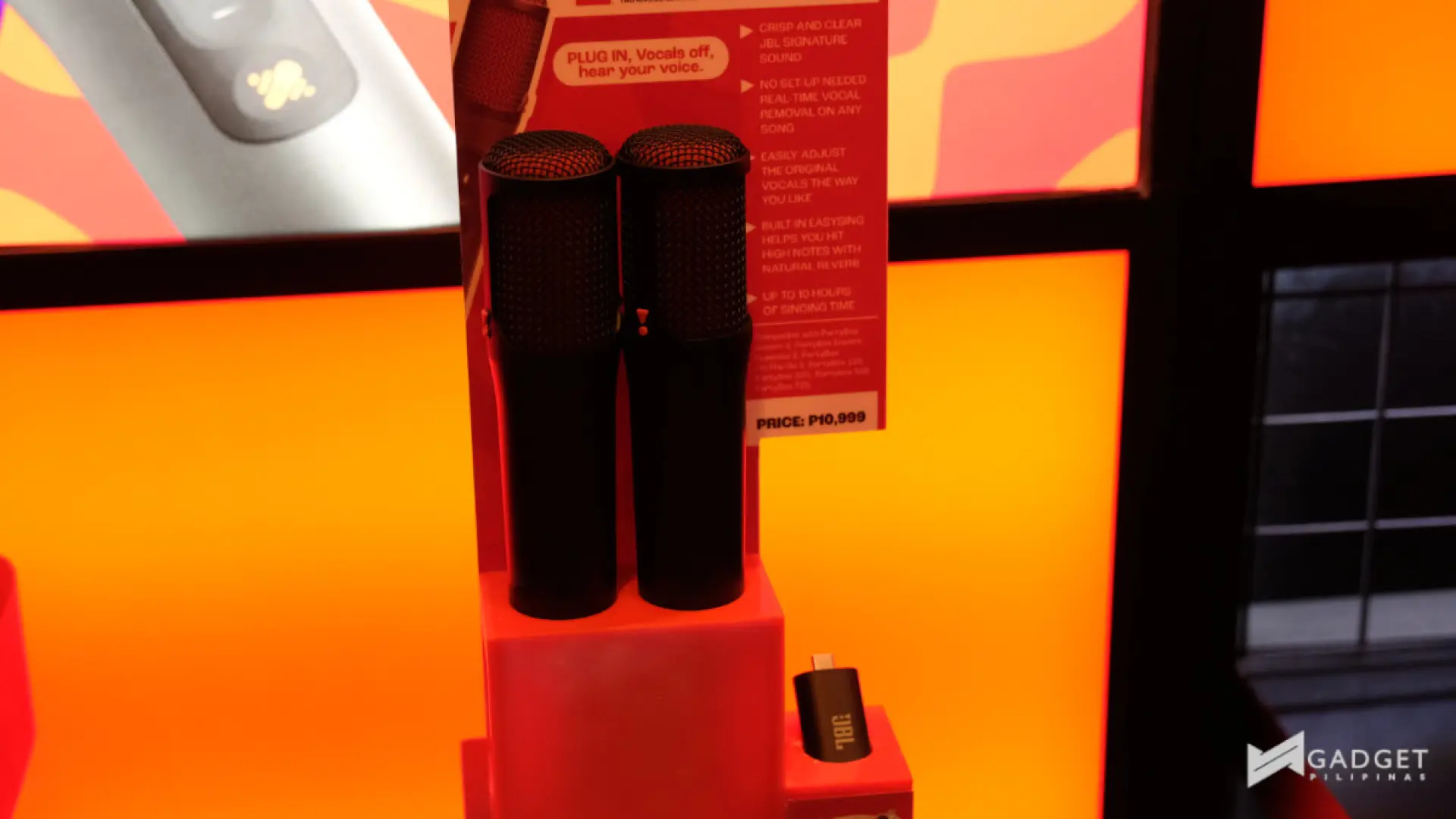 JBL 80 Years Launch Event JBL EasySing Mic