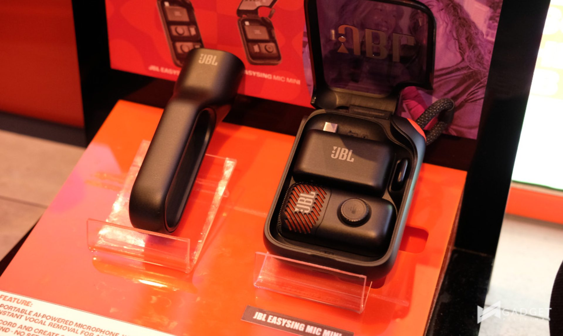 JBL 80 Years Launch Event JBL EasySing Mic Mini