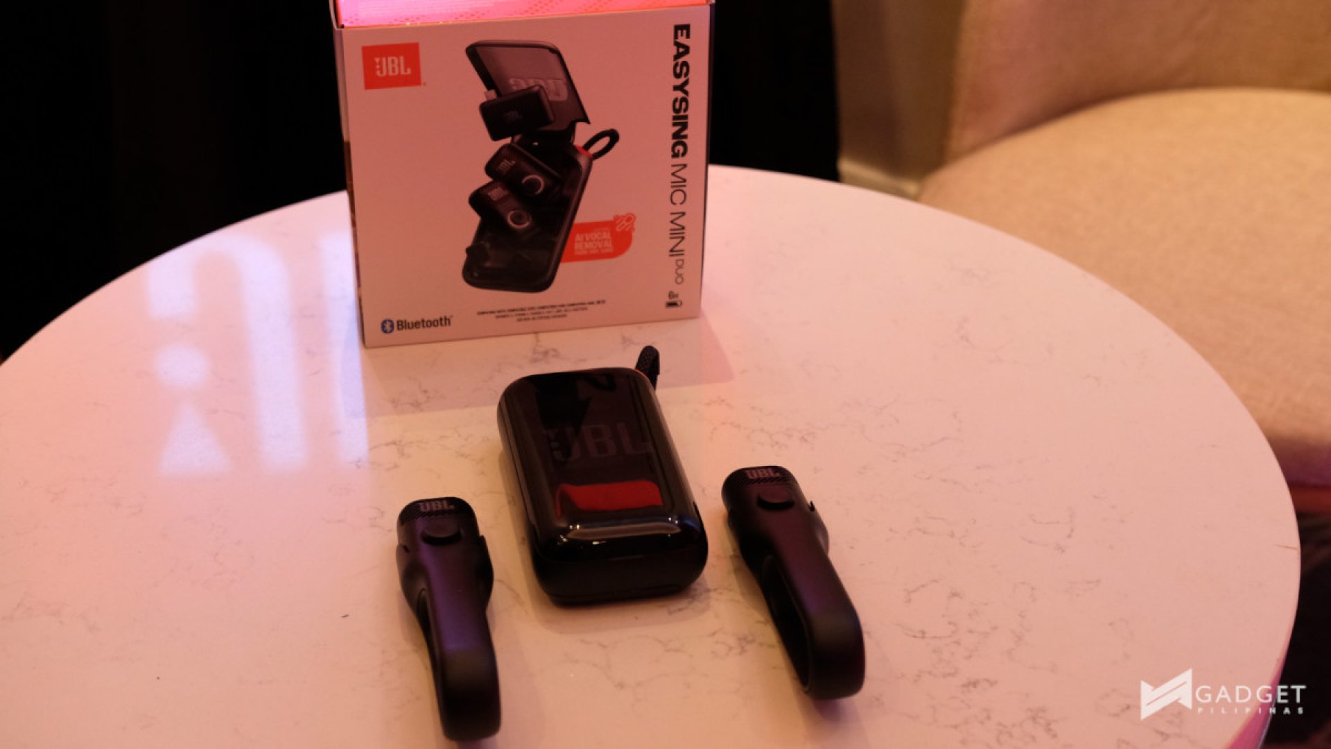 JBL 80 Years Launch Event JBL EasySing Mic Mini Duo 2