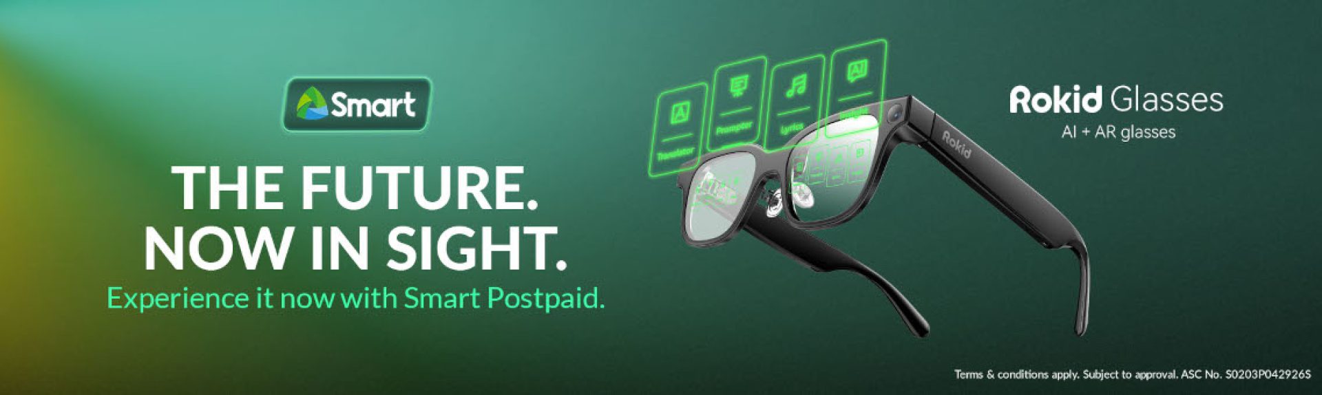 Smart Rokid AI Glasses 4