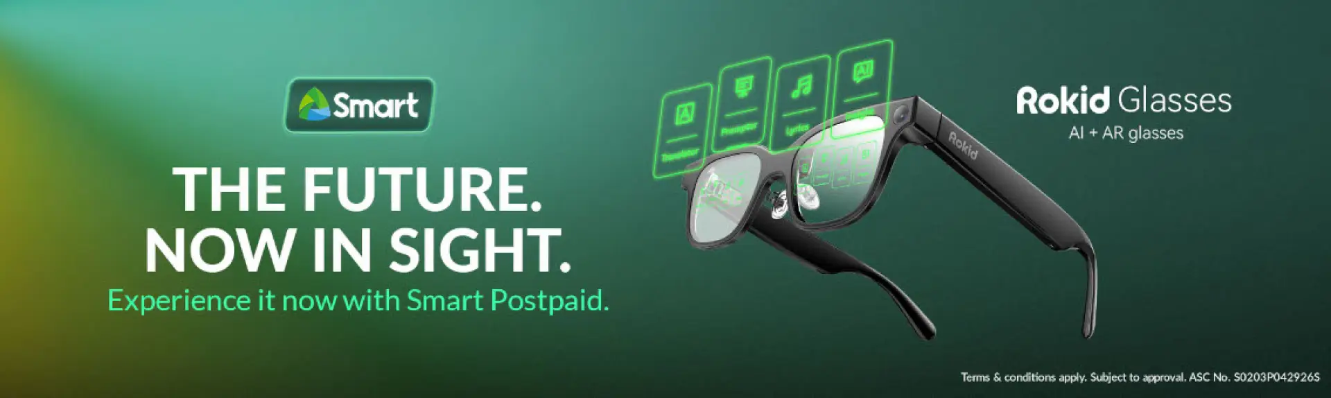 Smart Rokid AI Glasses 4