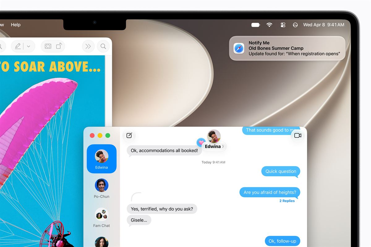 Apple Intelligence Safari Notify Me notification 260608
