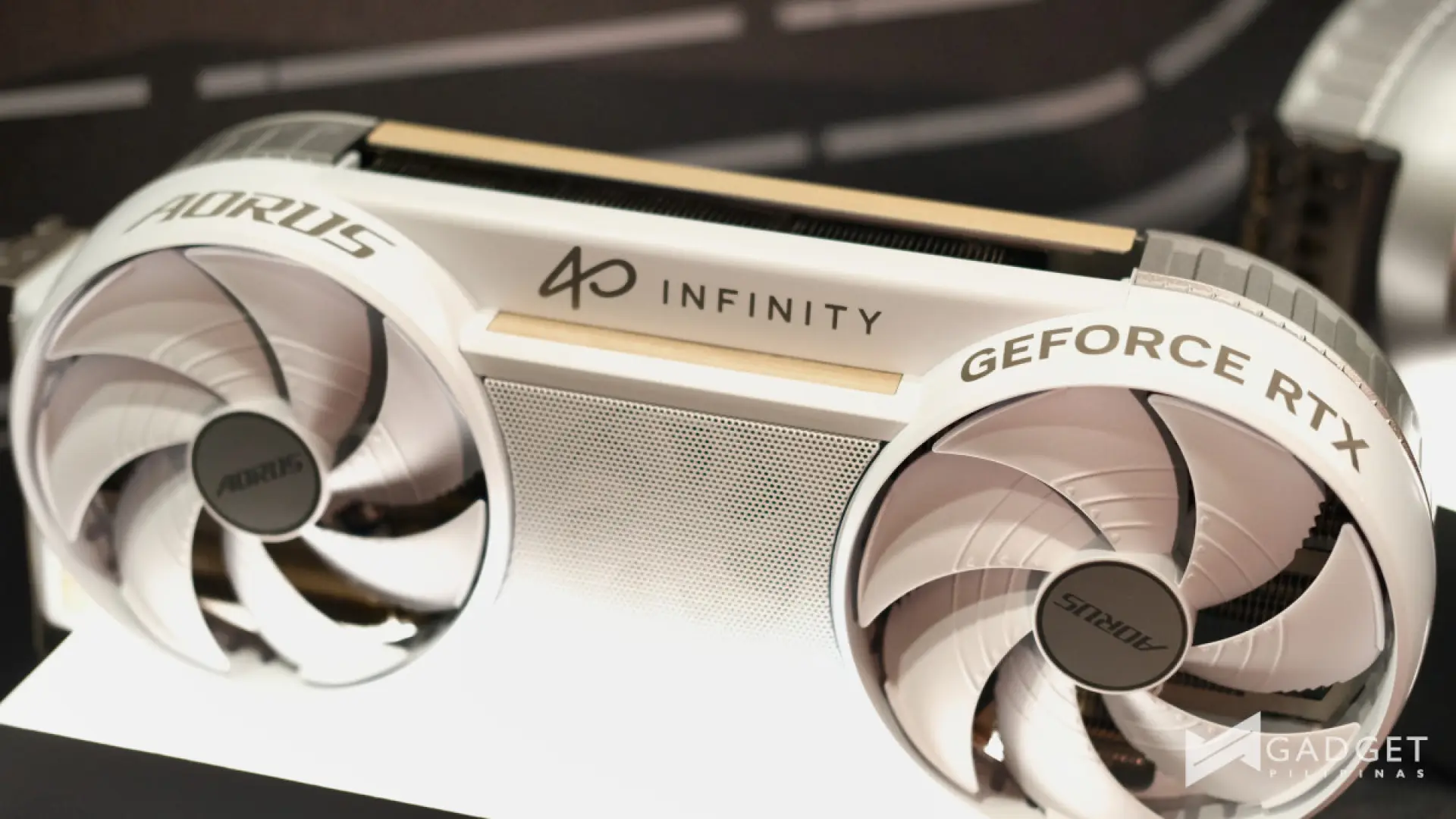 GIGABYTE Enter Infinity Computex 2026 AORUS GeForce RTX 5080 INFINITY WOOD