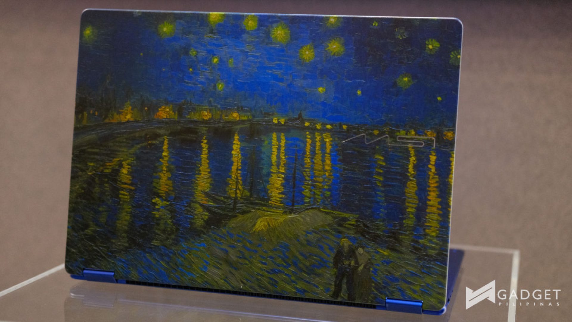 MSI Prestige 14 Flip AI+ Vincent van Gogh Edition Computex 2026 The Starry Night over the Rhone