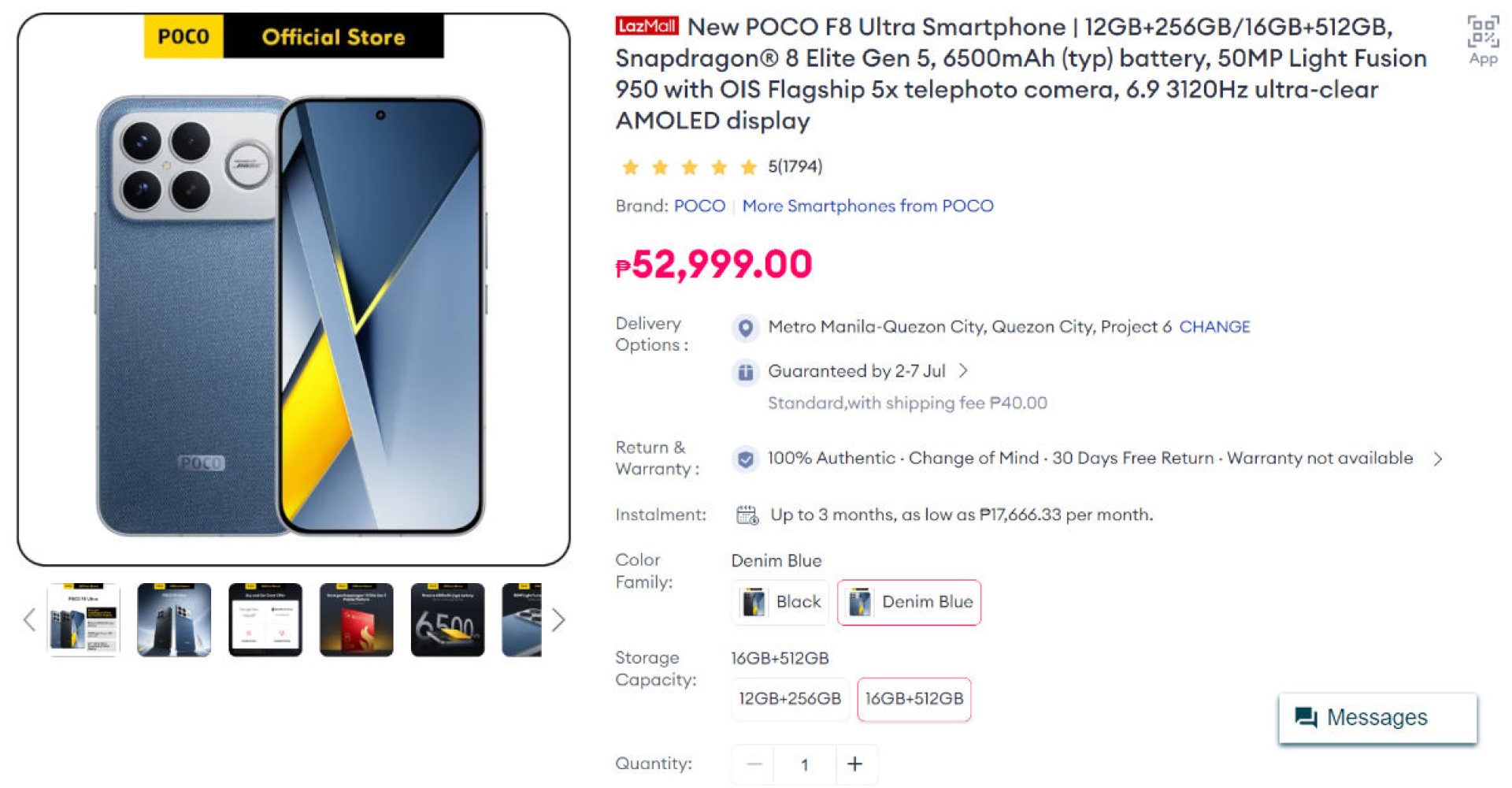 POCO price hike POCO F8 Ultra 1