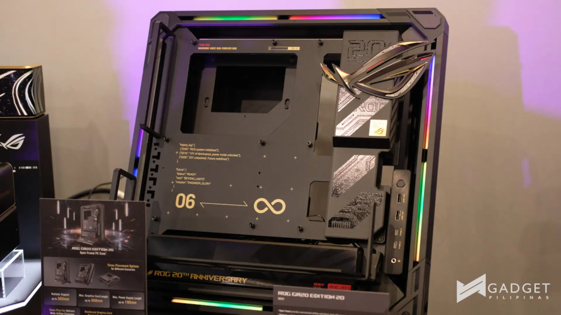 ROG Edition 20 series Computex 2026 components ROG GR20 Edition 20