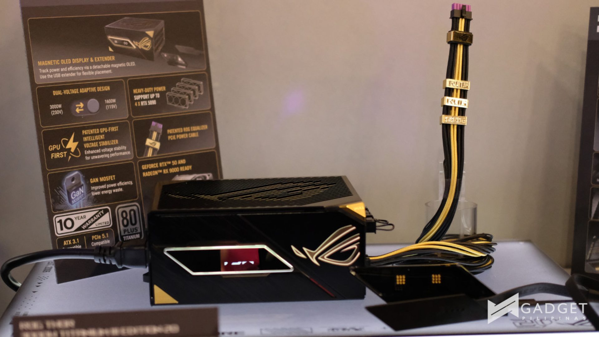 ROG Edition 20 series Computex 2026 components ROG Thor 3000W Titanium III Edition 20