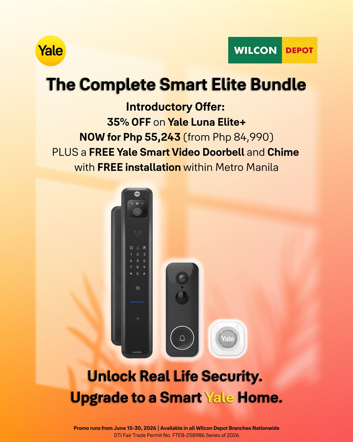 Smart Yale Home Pop Up Booth Wilcon Depot Balintawak (1)