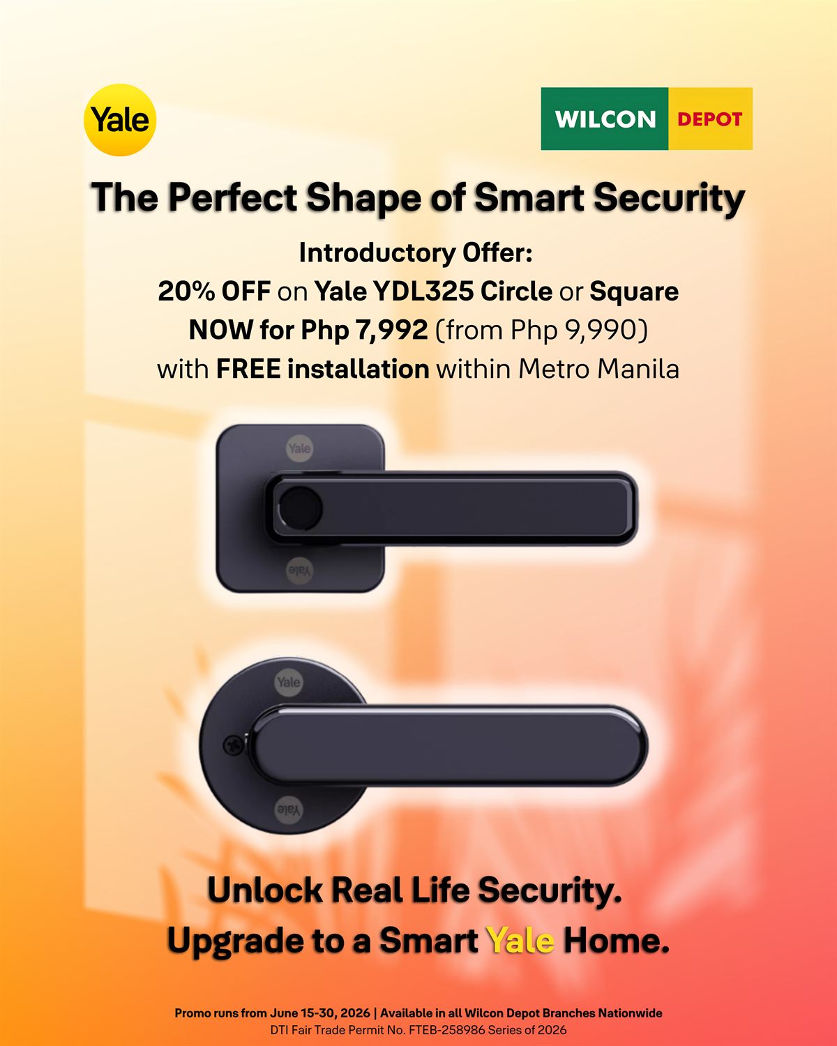 Smart Yale Home Pop Up Booth Wilcon Depot Balintawak (3)