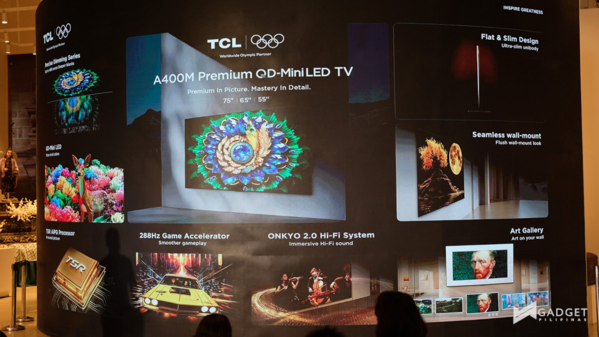 TCL A400 Series PH launch TCL A400M specs