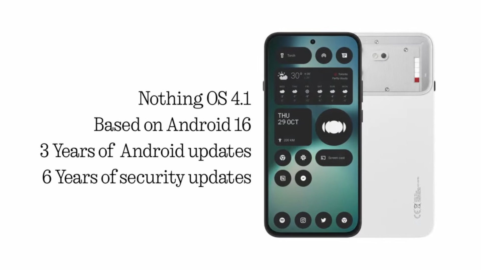 Nothing Phone (4b) launch software